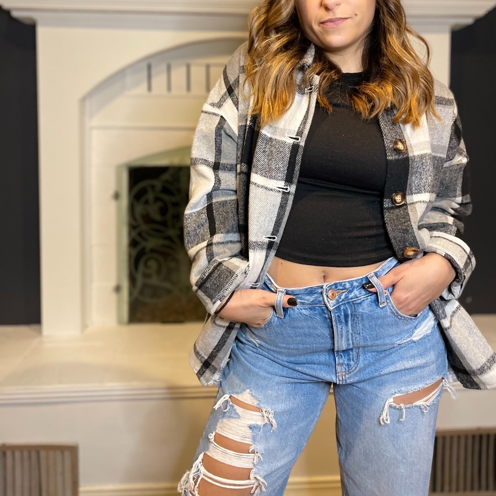 Plaid Shacket